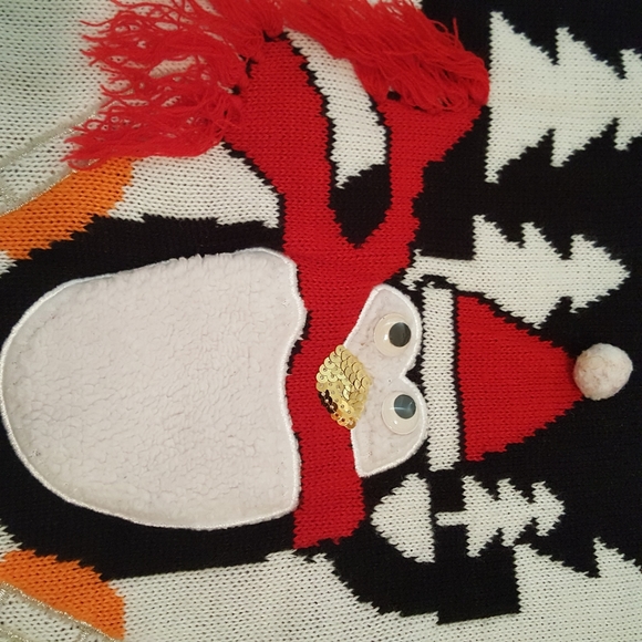 Ugly Christmas Sweater Tiara International Penguin Small - Picture 7 of 11